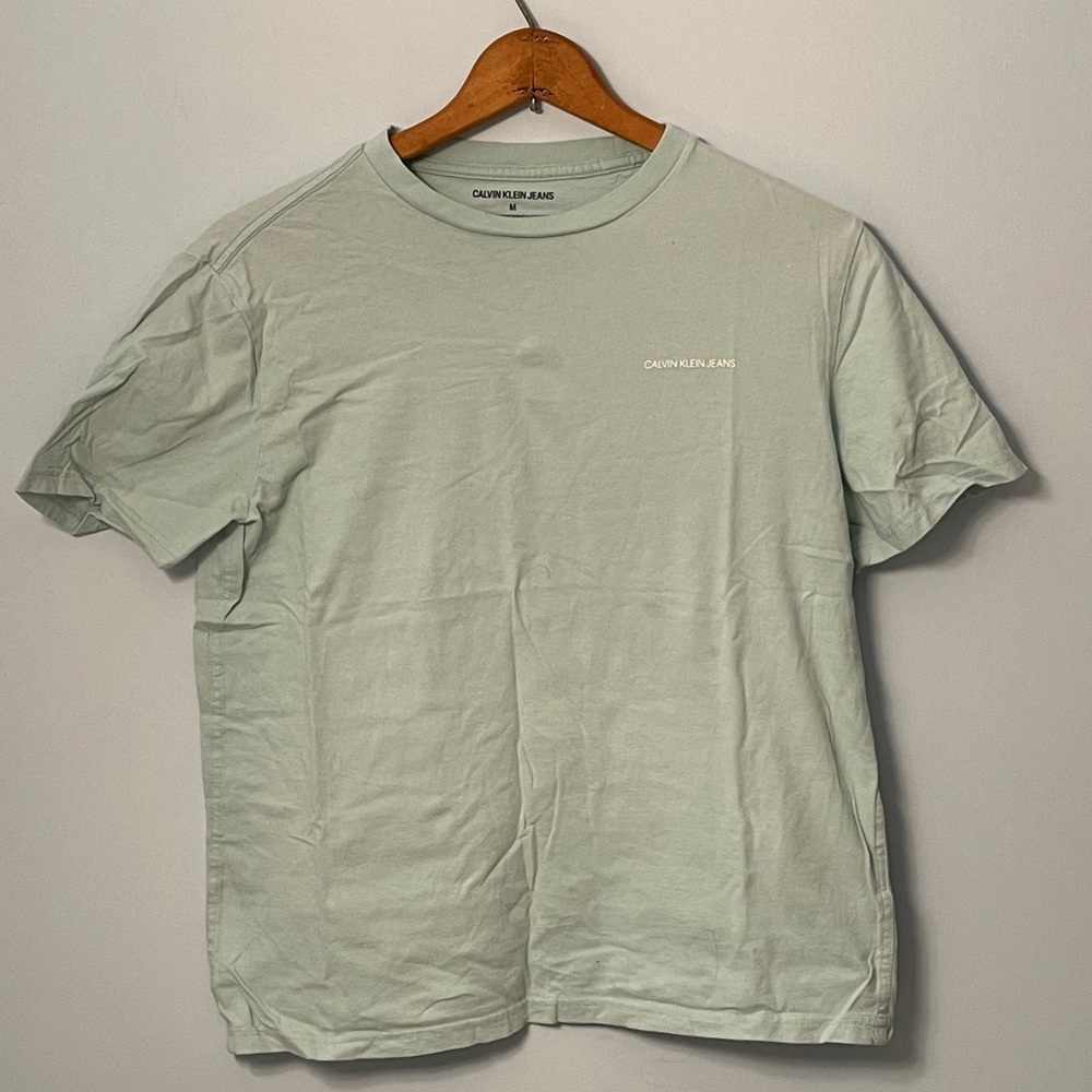 Mint green Calvin Klein T-shirt